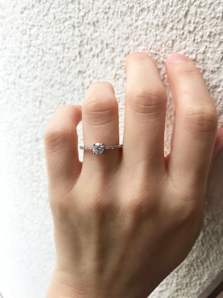 0.60 ct. Pırlanta Tektaş Yüzük